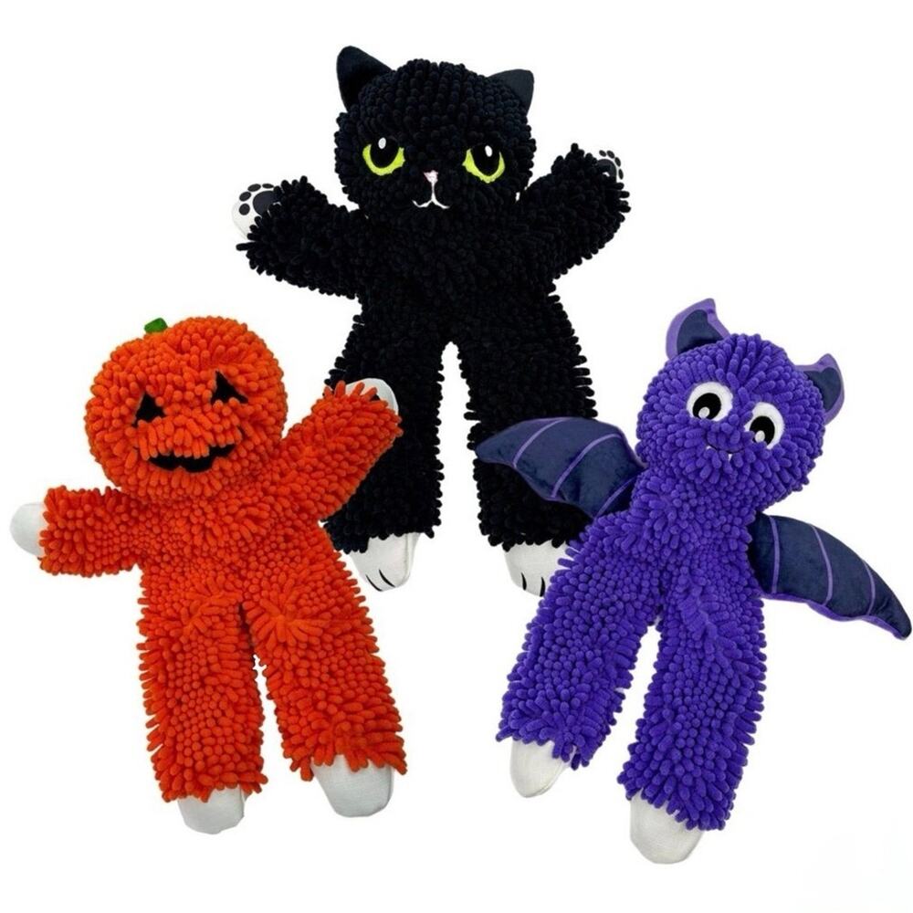 3 THINK! Dog Microfiber Halloween Dog Toy